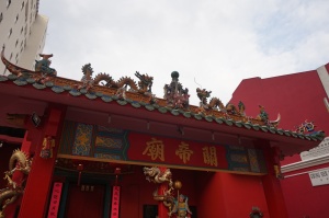 Temple in Chinatown.